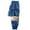Dark Blue, variant on VERUGU Girls Leggings Fall Winter Kids Boys Fleece Warm Slim Pants Casual Elastic Waist Cute Airplane Print Long Pants Pink 2 Years