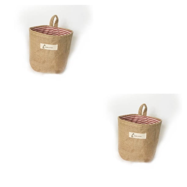 Yuarrent Living Room Kitchen Hanging Pocket Storage Sundries Box Laundries Space Organizer Underwear Bras Bag Sack Basket Saving Type2 NO2
