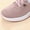 Pink, variant on Fnooota Womens Slip on Sneakers, Non Slip Comfortable Mesh Breathable Walking Shoes Black Size 7
