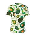thumbnail image 3 of Balery Green Avocado Baseball Jersey for Men Casual Button Down Shirts Short Sleeve Active Team Sports Uniform-3X-Large, 3 of 9