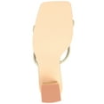 thumbnail image 6 of Journee Womens Henrietta Open Square Toe Block Heel Dress Sandals, 6 of 10