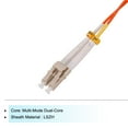 thumbnail image 3 of Unique Bargains 3 Meters 9.8Ft Fiber Patch Cable Multimode LC-LC OM1 LSZH Fiber Optic Jumper Orange For Network Transceiver,1Pcs, 3 of 6