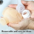 thumbnail image 4 of 3 pcs Silicone Travel Bottles, 3 oz Portable and Reusable Travel Bottles for Toiletries, Leak Proof Squeezable Travel Toiletry Bottles Travel Lotion Container, 4 of 7