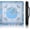 Blue, variant on Mahjong Mat for Table with Rules, Noise-Reducing 31.5x 31.5 Mahjong Table Cover, Non-Slip Table Cloth for American Mahjong, Poker, Card, Board & Tile Game, Easy Storage with Travel Bag (Lake Blue)