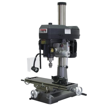 Jet Mill/drill With Acu-Rite 203 Dro And X-Axis Table Powerfeed