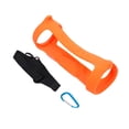 thumbnail image 1 of Yuarrent Funda de altavoz Funda de silicona Funda de almacenamiento inalámbrica a prueba de golpes Funda a prueba de polvo Reemplazo para Charge 5 Cubiertas para muebles de jardín Naranja Yuarrent HA039476-07, 1 of 6