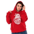 thumbnail image 3 of Powered By Plants Healthy Vegetarian Hoodie Sweatshirt Women Men Brisco Brands L, 3 of 5