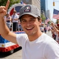 thumbnail image 5 of Lksixu 250 Anniversary USA Hat, 1776-2026 Year Bald Eagle & Flag Patriot Baseball Cap, Adjustable Retro Commemorative United States Trucker Hats America 250th Anniversary Hat for Men Women, 5 of 6
