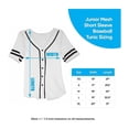 thumbnail image 3 of SpongeBob SquarePants Women's Baseball Shirt,  Graphic Print SpongeBob Baseball Jersey White - XL, 3 of 7