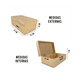thumbnail image 4 of Caja Para Regalo De Madera Natural Lab.G Madera, 4 of 4