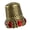 Ancient gold, variant on Antique Rhinestones Metal Thimble Sewing Finger Covers Comfortable Finger Protectors For Quilting Embroidery Needlework