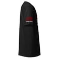 thumbnail image 4 of 0-2 NEVER SURRENDER Unisex t-shirt (Black Heather, XS), 4 of 4