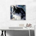 thumbnail image 2 of ARTCANVAS Persian Cat Breed Blue Canvas Art Print - Size: 18" x 18" (1.50" Deep), 2 of 9