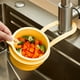 thumbnail image 5 of Cesta de fregadero colgante | Organizador de colador de cocina | Separador de residuos de alimentos y filtro de lavado de frutas | Cesta de drenaje plegable multifuncional | Material duradero y, 5 of 6