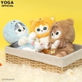 thumbnail image 4 of Juguete de peluche de gato Mofusand de la serie Anime de Cosplay de dibujos animados, adornos decorativos Kawaii, muñeco suave, regalo de cumpleaños para niños, 23cm, 4 of 5