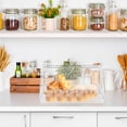 thumbnail image 4 of BRIGHTFUFU Bakery Display Case Countertop Transparent Plastic Multifunctional Storage for Home Users 1Set, 4 of 8