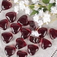 thumbnail image 5 of Factory Direct Craft Red Glass Heart Gems, Pack of 15 Decorative Glass Hearts for Valentine's Day, Wedding Table Scatter, Vase Fillers & DIY Crafts, 5 of 6