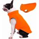 thumbnail image 1 of Jersey para perros, chaleco polar JACKO & CO, naranja, para pequeños y medianos, 1 of 8