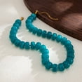 thumbnail image 3 of NICKSUN Chunky Beaded Statement Necklace for Women Trendy Colorful Boho Resin Bead Choker Necklaces Summer Handmade Jewelry Gifts Accessories, 14 Colors Available, 3 of 7