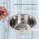 thumbnail image 5 of Kennel Water Bowl Hanging,Stainless Steel Puppy Bowls, 5 of 5