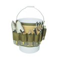 thumbnail image 1 of Riñonera para herramientas de jardín, 35x27cm (verde), equipo de jardín, bolsa plegable con múltiples bolsillos, bolsa de herramientas de tela Oxford 600D, 1 of 5