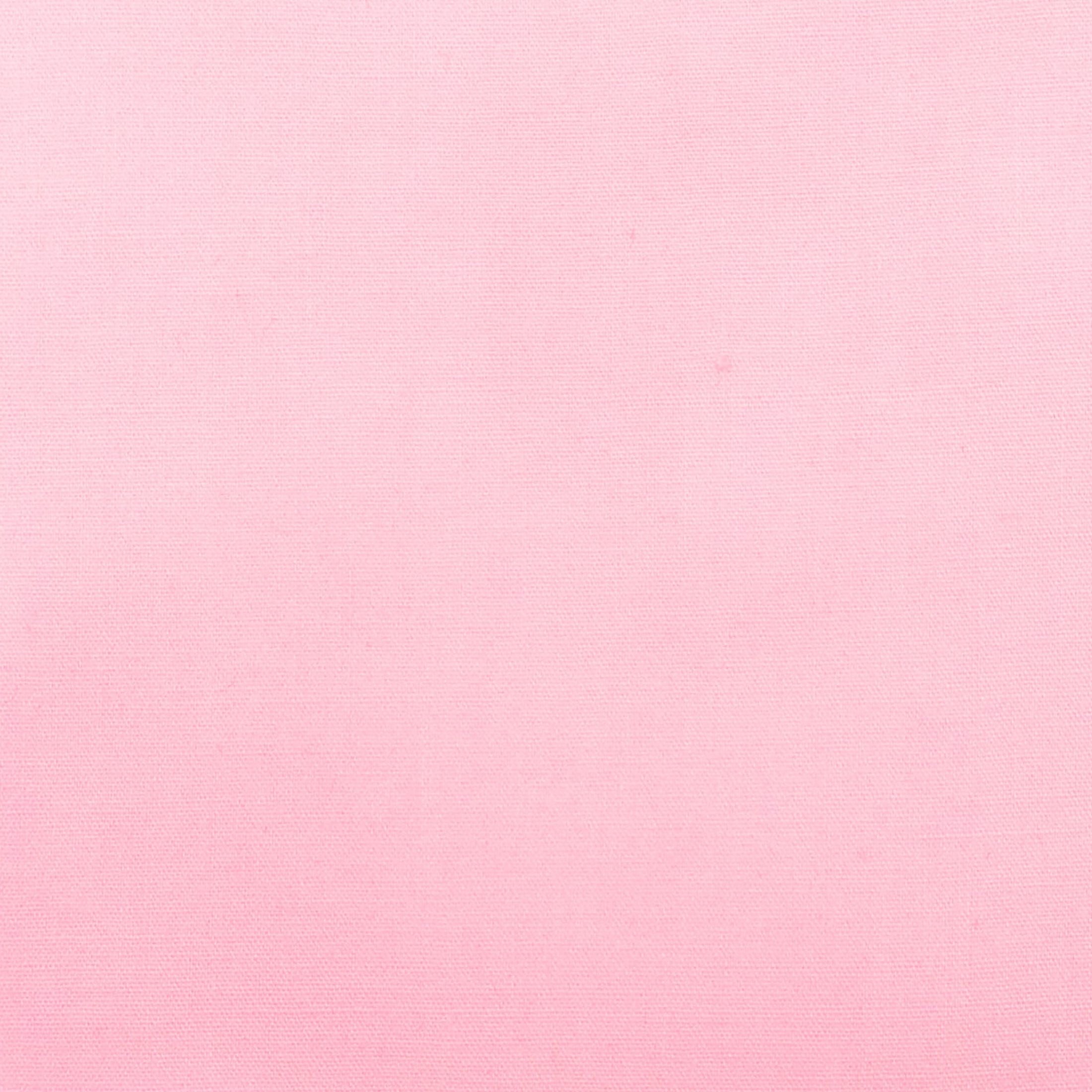 Shason Textile 2 Yard Cut Poly Cotton Fabric, Pink, 44" Wide for Craft & Quilting Projects