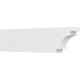 thumbnail image 1 of Ekena Millwork RFTP04X10X42MED 10 x 4 x 42 in. Standard Architectonique de Qualité PVC Chevrons Queue, 1 of 1