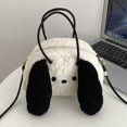 thumbnail image 1 of Sanrio-Bolso de felpa Pochacco para chica, bolsa de almohada cruzada Lolita, bolso de mano para maquillaje, novedad, 1 of 4