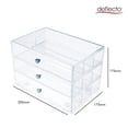 thumbnail image 4 of Deflecto Washi Tape Storage Cube-Clear, 10"Wx7"Hx6.8"D, 4 of 10