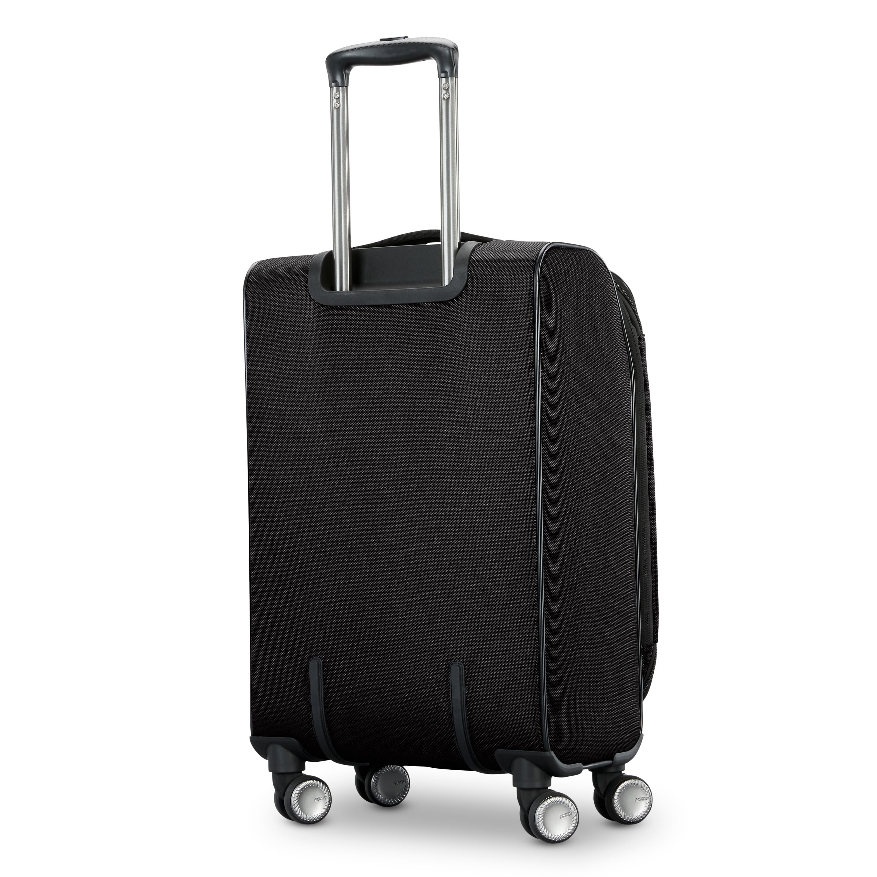 American Tourister Dash XLT Softside Carry On Luggage with Spinner Wheels Single Piece - Black