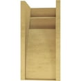 thumbnail image 4 of 9"W x 9"D x 18"H Wide Viola Rough Cedar Woodgrain TimberThane Corbel, Primed Tan, 4 of 6