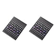thumbnail image 4 of maskred Eye Face Rhinestone Self Adhesive Stickers Makeup DIY Costume Accessory Type 2 2Set, 4 of 6