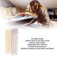 thumbnail image 3 of Tailor Marker, Stick Proof Clear Drawing Line Convenient Replaceable Disappearing Fabric Chalk Pen  For Quilting For Leather, 3 of 8