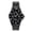 Black Gun, variant on Men’s 42mm Unique Asymmetrical Luxury Watch – 6.5in Quartz Timepiece with Metal Band, Bold Streetwear Style Gift for Him - Silverr