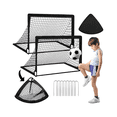 thumbnail image 2 of Mini Portería De Fútbol Para Niños Jardín Plegable Portátil Malubero Negro, 2 of 5