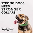 thumbnail image 3 of Heavy Duty Reflective Dog Collar \u Adjustable and with Durable Metal Buckle and Rings Odor chew Dog Collar for Small Medium and Large Dogs (Large Pink), 3 of 8