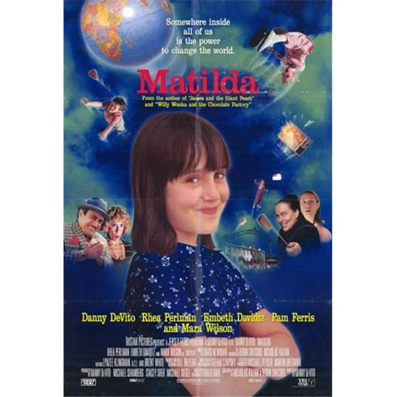 Pop Culture Graphics MOV221571 Matilda Movie Poster, 11 x 17