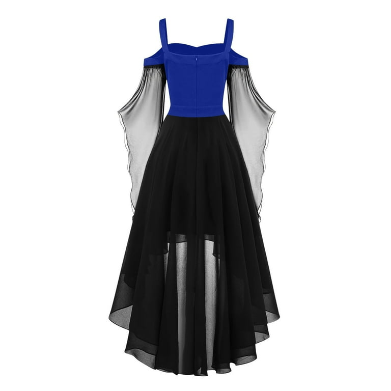 chinese dress ladies Women's Plus Size Gothic Off-the-shoulder Lace-up Red Velvet Gown Dres –  Punk Design