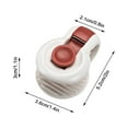 thumbnail image 3 of Dvkptbk Quilt Buckle and Practical Quilt Buckle Quilt Sheet Fixing Clip Does Not Hurt Quilt Quilt 6 Packs Quilt Buckle, 3 of 8