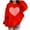 A210 Red, variant on Xdegoge Girls' Heart Hoodie Fashion Print Sweatshirt for Kids Valentines Casual Pullover Oversized Hoodies Long Sleeve Csaual Loose Sweatshirts