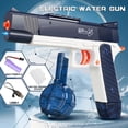 thumbnail image 3 of Pistola de agua eléctrica Teengra automática de 510 ml de capacidad, color azul, 3 of 6