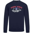 thumbnail image 2 of Men's Levelwear Navy New York Rangers Zane Ice Wall Pullover Sweatshirt, 2 of 3