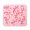 Pink, variant on 8 Cavity Outline Casting Tray, Fondant Mould for Chocolate Making, DIY Projects, and Corner Opening Storage