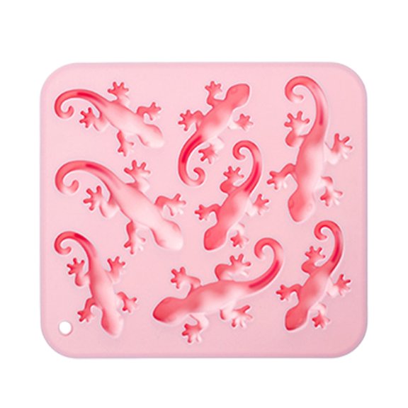 8 Cavity Outline Casting Tray, Fondant Mould for Chocolate Making, DIY Projects, and Corner Opening Storage