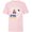 Soft Pink, variant on Disney and Pixar’s Wall-E and EVE Star Crossed Heart - Short Sleeve T-Shirt for Kids - Customized-Athletic Heather