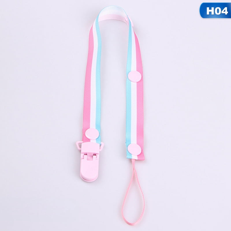 Hot Baby Kids Anti-lost Dummy Pacifier Soother Nipple Strap Chain Clip Holder