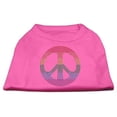 thumbnail image 1 of Chemises Signe de Paix Arc-en-Ciel Strass Rose Vif S (10), 1 of 1