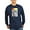 Navy, variant on CafePress - GI Joe Storm Shadow Comi Men's Long Sleeve T Shirt - Long Sleeve Dark T-Shirt