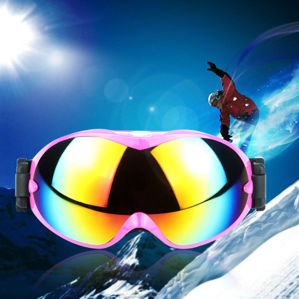 Unisex Ski Goggles UV400 Skiing Snowboard Anti-sand Windproof Eyewear HQ800 by
