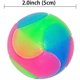 thumbnail image 5 of Pelota LED interactiva para perros (paquete de 2), con banda elástica intermitente y purpurina, 5,5 cm, 5 of 5
